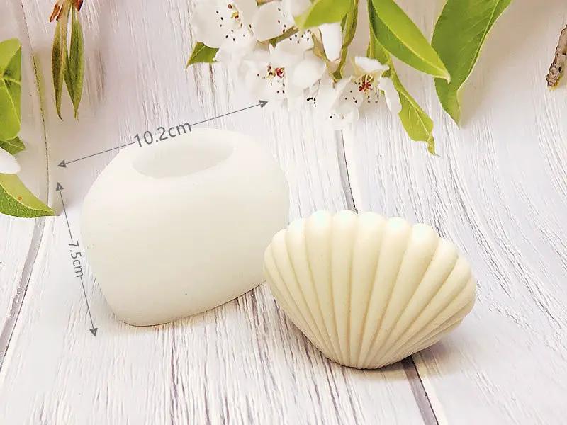 Epoxy Resin Candle Moulds - Pearl Shell by Resin Art NZ