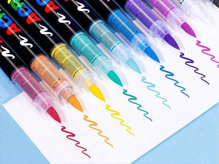 Acrylic Brush Markers Set by Resin Art NZ