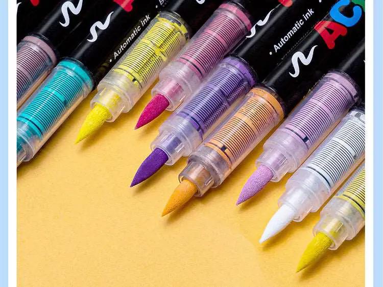Acrylic Brush Markers Set by Resin Art NZ