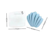 Epoxy Resin Candle Moulds - Pearl Shell by Resin Art NZ