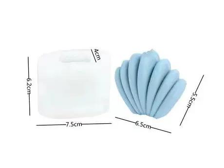 Epoxy Resin Candle Moulds - Pearl Shell by Resin Art NZ