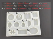 Necklace Pendant Silicone Moulds by Resin Art NZ