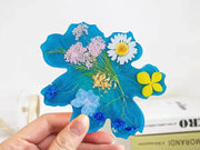 Coaster Moulds - Flowers (4pcs pack) by Resin Art NZ