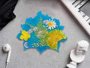 Coaster Moulds - Flowers (4pcs pack) by Resin Art NZ