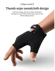 Half-Finger Cycling Gloves – Breathable Sun Protection TJ6268 by ECOTREK