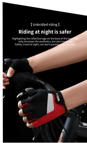 Half-Finger Cycling Gloves – Breathable Sun Protection TJ6268 by ECOTREK