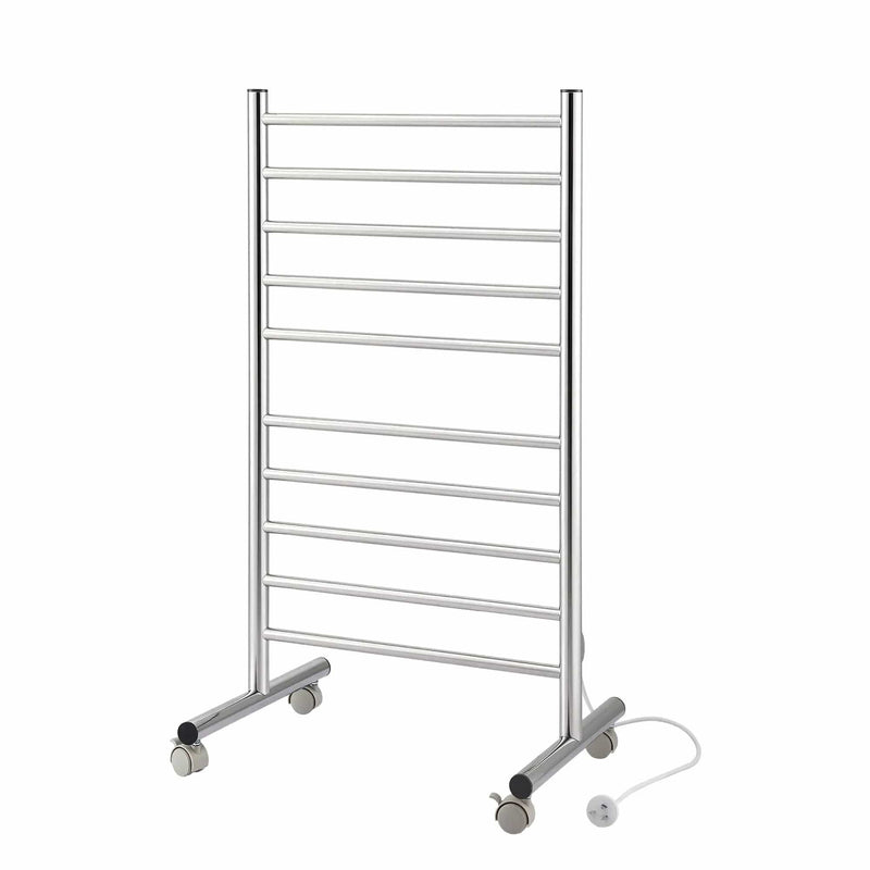 SportZone.co.nz Home & Garden > Bathroom Accessories > Towel Racks & Holders Devanti 10-Bar Freestanding Heated Towel Rail 3-5 Mins Fast Heating Electric Towel Warmer for Bathroom Winter Drying Stainless Steel Plug In 100W Devanti 10-Bar Freestanding Heated Towel Rail 3-5 Mins Fast Heating Electric Towel Warmer for Bathroom Winter Drying Stainless Steel Plug In 100W