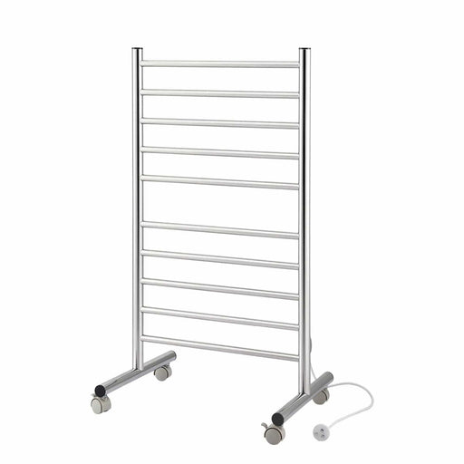 SportZone.co.nz Home & Garden > Bathroom Accessories > Towel Racks & Holders Devanti 10-Bar Freestanding Heated Towel Rail 3-5 Mins Fast Heating Electric Towel Warmer for Bathroom Winter Drying Stainless Steel Plug In 100W Devanti 10-Bar Freestanding Heated Towel Rail 3-5 Mins Fast Heating Electric Towel Warmer for Bathroom Winter Drying Stainless Steel Plug In 100W