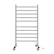 SportZone.co.nz Home & Garden > Bathroom Accessories > Towel Racks & Holders Devanti 10-Bar Freestanding Heated Towel Rail 3-5 Mins Fast Heating Electric Towel Warmer for Bathroom Winter Drying Stainless Steel Plug In 100W Devanti 10-Bar Freestanding Heated Towel Rail 3-5 Mins Fast Heating Electric Towel Warmer for Bathroom Winter Drying Stainless Steel Plug In 100W