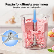 SportZone.co.nz Appliances > Kitchen Appliances > Ice Makers Devanti 10-in-1 Ice Cream Maker Slushie Machine Homemade Gelato Sorbet Smart Portion Control Custom Mix-Ins Devanti 10-in-1 Ice Cream Maker Slushie Machine Homemade Gelato Sorbet Smart Portion Control Custom Mix-Ins