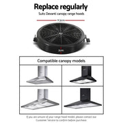SportZone.co.nz Appliances > Kitchen Appliances > Cooking Ranges Devanti 11cm Range Hood Carbon Charcoal Filters Replacement X2 Devanti 11cm Range Hood Carbon Charcoal Filters Replacement X2