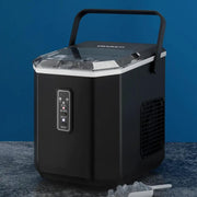 Devanti 12kg Ice Maker Machine 1.3L w/Scoop Holder Black by SportZone.co.nz
