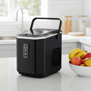 Devanti 12kg Ice Maker Machine 1.3L w/Scoop Holder Black by SportZone.co.nz