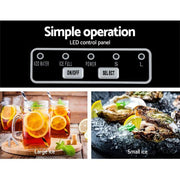SportZone.co.nz Appliances > Kitchen Appliances > Ice Makers Devanti 12kg Ice Maker Machine Black Devanti 12kg Ice Maker Machine Black