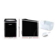 SportZone.co.nz Appliances > Kitchen Appliances > Ice Makers Devanti 12kg Ice Maker Machine Black Devanti 12kg Ice Maker Machine Black