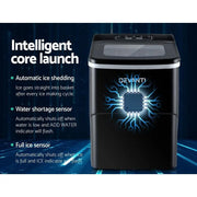 SportZone.co.nz Appliances > Kitchen Appliances > Ice Makers Devanti 12kg Ice Maker Machine Black Devanti 12kg Ice Maker Machine Black