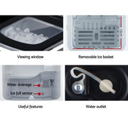 SportZone.co.nz Appliances > Kitchen Appliances > Ice Makers Devanti 12kg Ice Maker Machine Black Devanti 12kg Ice Maker Machine Black