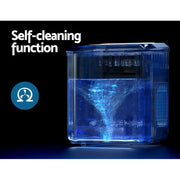 Devanti 12kg Ice Maker Machine Portable Ice Cube Tray Bar Countertop 2L Black by SportZone.co.nz
