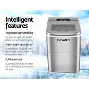 SportZone.co.nz Appliances > Kitchen Appliances > Ice Makers Devanti 12kg Ice Maker Machine Silver Devanti 12kg Ice Maker Machine Silver