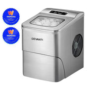 SportZone.co.nz Appliances > Kitchen Appliances > Ice Makers Devanti 12kg Ice Maker Machine Silver Devanti 12kg Ice Maker Machine Silver