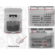 SportZone.co.nz Appliances > Kitchen Appliances > Ice Makers Devanti 12kg Ice Maker Machine Silver Devanti 12kg Ice Maker Machine Silver