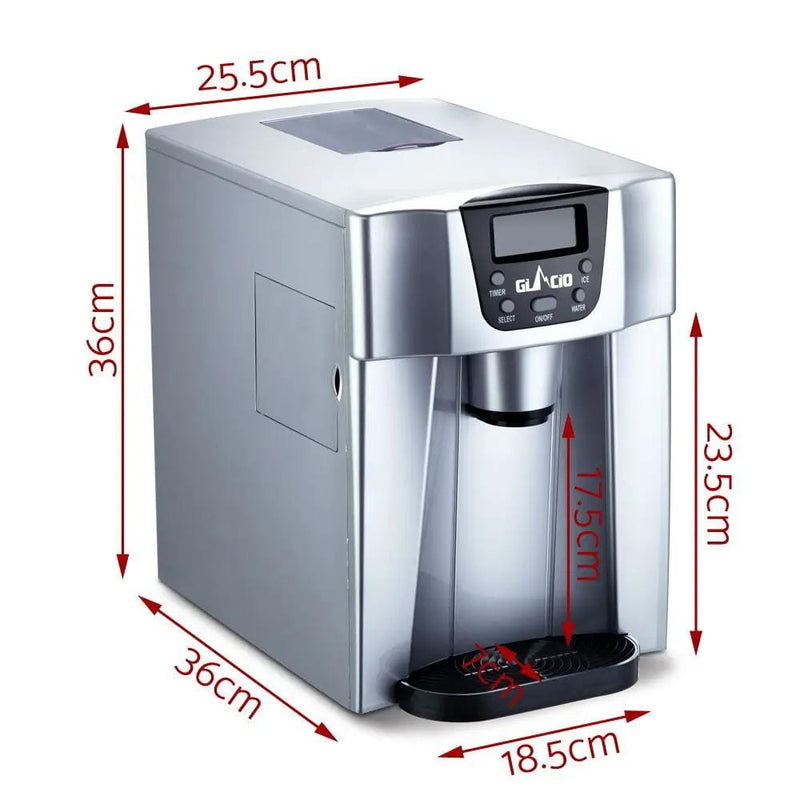 SportZone.co.nz Appliances > Kitchen Appliances Devanti 12kg Ice Maker Machine with Water Dispenser Devanti 12kg Ice Maker Machine with Water Dispenser