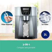 SportZone.co.nz Appliances > Kitchen Appliances Devanti 12kg Ice Maker Machine with Water Dispenser Devanti 12kg Ice Maker Machine with Water Dispenser
