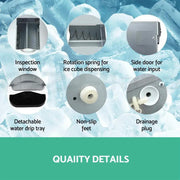 SportZone.co.nz Appliances > Kitchen Appliances Devanti 12kg Ice Maker Machine with Water Dispenser Devanti 12kg Ice Maker Machine with Water Dispenser