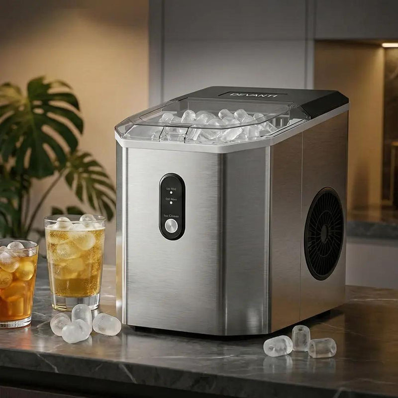 SportZone.co.nz Appliances > Kitchen Appliances Devanti 12kg Ice Maker Machine w/Scoop Holder Silver Devanti 12kg Ice Maker Machine w/Scoop Holder Silver