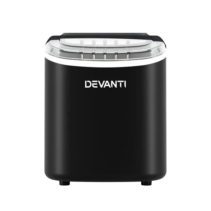 SportZone.co.nz Appliances > Kitchen Appliances > Ice Makers Devanti 12kg Ice Maker Machine w/Self Cleaning Black Devanti 12kg Ice Maker Machine w/Self Cleaning Black