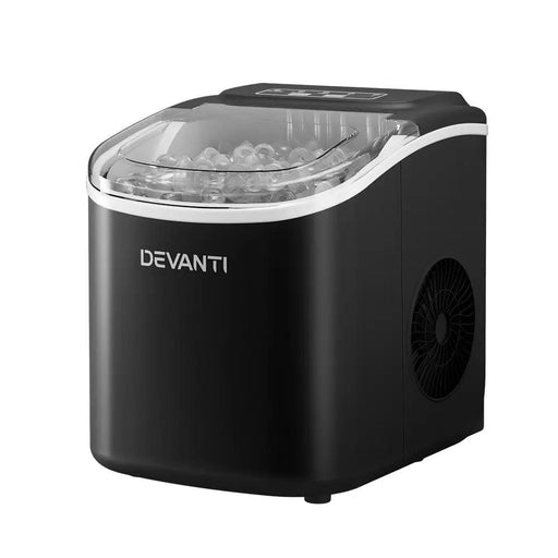 SportZone.co.nz Appliances > Kitchen Appliances > Ice Makers Devanti 12kg Ice Maker Machine w/Self Cleaning Black Devanti 12kg Ice Maker Machine w/Self Cleaning Black