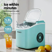 SportZone.co.nz Appliances > Kitchen Appliances > Ice Makers Devanti 12kg Ice Maker Machine w/Self Cleaning Green Devanti 12kg Ice Maker Machine w/Self Cleaning Green