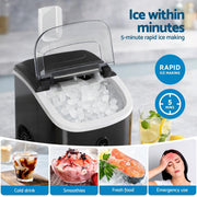 Devanti 15kg Nugget Ice Maker Machine by SportZone.co.nz