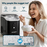 SportZone.co.nz Appliances > Kitchen Appliances Devanti 15kg Nugget Ice Maker Machine Devanti 15kg Nugget Ice Maker Machine