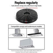 SportZone.co.nz Appliances > Kitchen Appliances > Cooking Ranges Devanti 16cm Range Hood Carbon Charcoal Filters Replacement X2 Devanti 16cm Range Hood Carbon Charcoal Filters Replacement X2