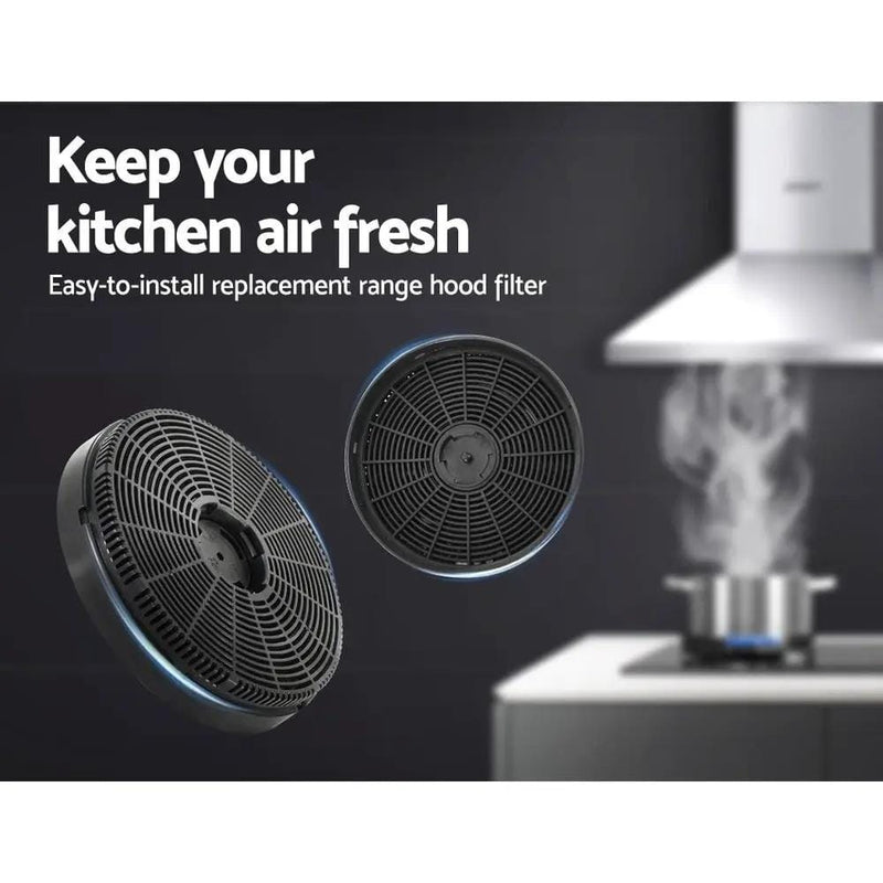 SportZone.co.nz Appliances > Kitchen Appliances > Cooking Ranges Devanti 16cm Range Hood Carbon Charcoal Filters Replacement X2 Devanti 16cm Range Hood Carbon Charcoal Filters Replacement X2