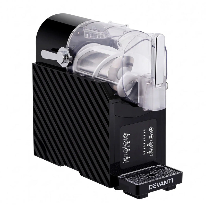 SportZone.co.nz Appliances > Kitchen Appliances > Ice Makers Devanti 1.8L Slushie Machine Maker Frozen Smoothies Milkshakes Black Devanti 1.8L Slushie Machine Maker Frozen Smoothies Milkshakes Black