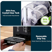 SportZone.co.nz Appliances > Kitchen Appliances > Ice Makers Devanti 1.8L Slushie Machine Maker Frozen Smoothies Milkshakes Black Devanti 1.8L Slushie Machine Maker Frozen Smoothies Milkshakes Black