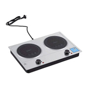 SportZone.co.nz Appliances > Kitchen Appliances > Cooktops & Stoves Devanti 2 Hobs Ceramic Cooktop Electric Hot Plate Infrared Knob Control 2400W Devanti 2 Hobs Ceramic Cooktop Electric Hot Plate Infrared Knob Control 2400W