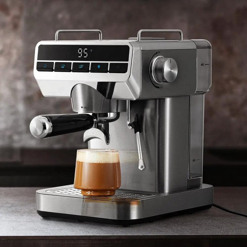 Devanti 20 Bar Coffee Machine Espresso Cafe Maker by SportZone.co.nz
