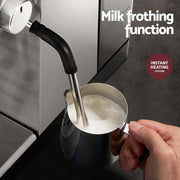 SportZone.co.nz Appliances > Kitchen Appliances Devanti 20-Bar Espresso Cafe Maker: Elevating Your Coffee Experience Devanti 20-Bar Espresso Cafe Maker: Elevating Your Coffee Experience