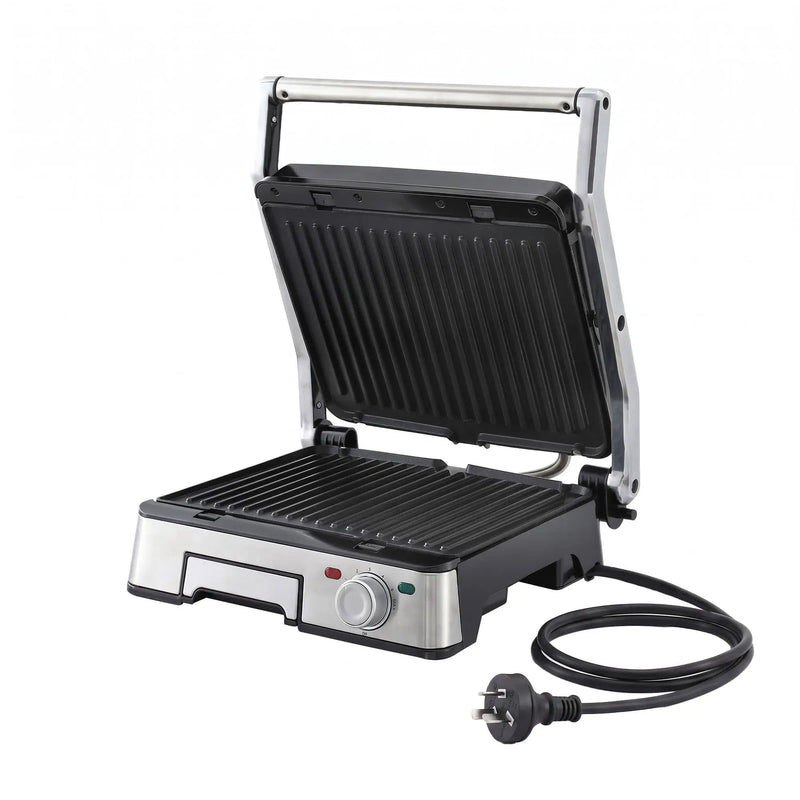 SportZone.co.nz Appliances > Kitchen Appliances > Toasters & Grills Devanti 2000W 3-in-1 Panini Press Grill Sandwich Maker 180° Open 4 Slice Devanti 2000W 3-in-1 Panini Press Grill Sandwich Maker 180° Open 4 Slice