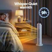 SportZone.co.nz Appliances > Heaters > Electric Heaters Devanti 2000W Ceramic Tower Heater Space Heaters Oscillating Indoor White Devanti 2000W Ceramic Tower Heater Space Heaters Oscillating Indoor White