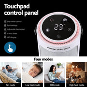 SportZone.co.nz Appliances > Heaters > Electric Heaters Devanti 2000W Ceramic Tower Heater Space Heaters Oscillating Indoor White Devanti 2000W Ceramic Tower Heater Space Heaters Oscillating Indoor White