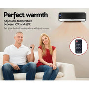 SportZone.co.nz Appliances > Heaters Devanti 2000W Wall Mounted Panel Heater - Black Devanti 2000W Wall Mounted Panel Heater - Black