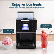 SportZone.co.nz Appliances > Kitchen Appliances > Ice Makers Devanti 20kg/24hr Ice Maker Snowflake Bingsu Shaved Ice Slushie Maker Black Devanti 20kg/24hr Ice Maker Snowflake Bingsu Shaved Ice Slushie Maker Black