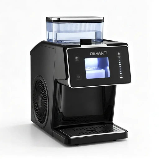 SportZone.co.nz Appliances > Kitchen Appliances > Ice Makers Devanti 20kg/24hr Ice Maker Snowflake Bingsu Shaved Ice Slushie Maker Black Devanti 20kg/24hr Ice Maker Snowflake Bingsu Shaved Ice Slushie Maker Black