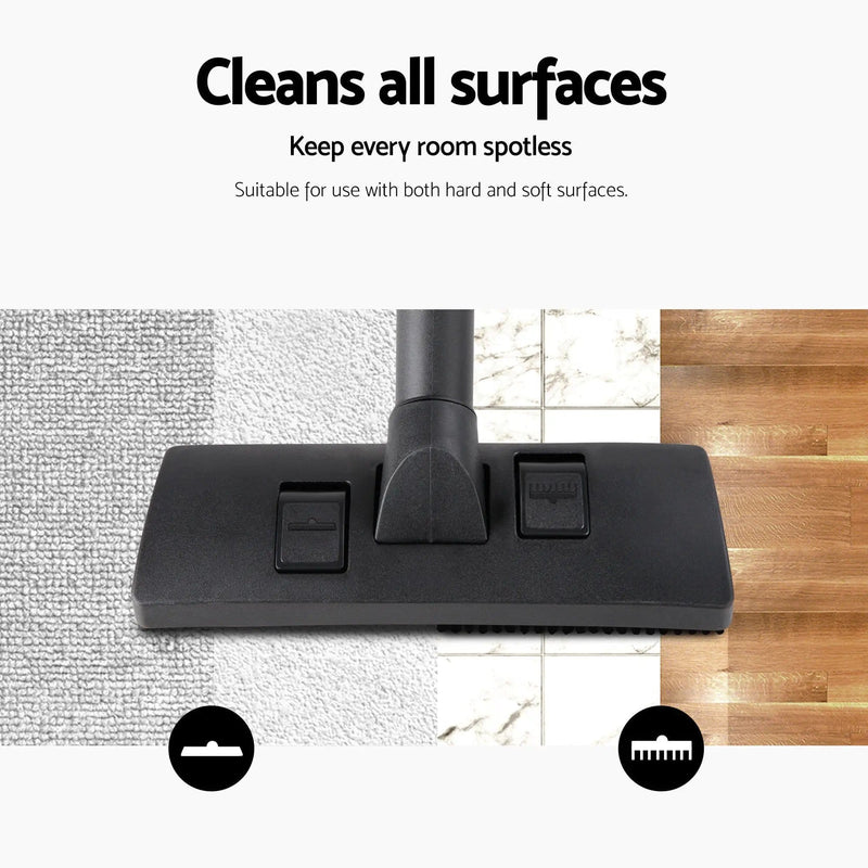 SportZone.co.nz Appliances > Vacuum Cleaners Devanti 2200W Bagless Vacuum Cleaner Black Devanti 2200W Bagless Vacuum Cleaner Black