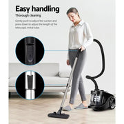 SportZone.co.nz Appliances > Vacuum Cleaners Devanti 2200W Bagless Vacuum Cleaner Black Devanti 2200W Bagless Vacuum Cleaner Black