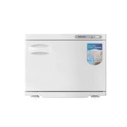 Devanti 23L Towel Warmer UV Sterilizer Heater Cabinet Beauty SPA Salon White by SportZone.co.nz